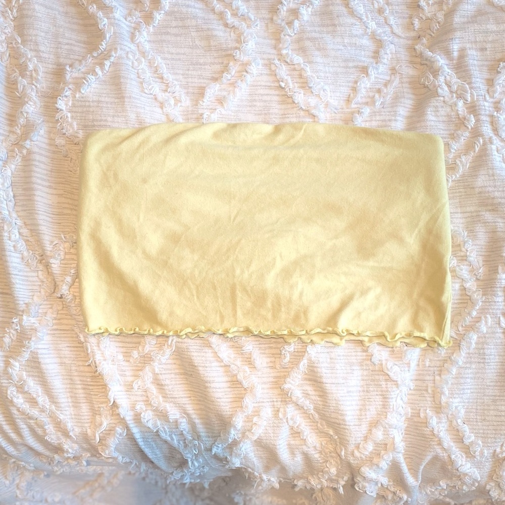 Yellow PacSun Tube Top